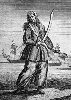 Anne Bonny, 1724 portrait
