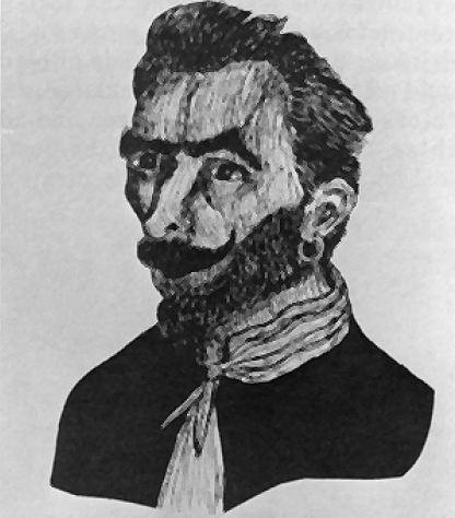 José Gaspar — early 20th-century depiction