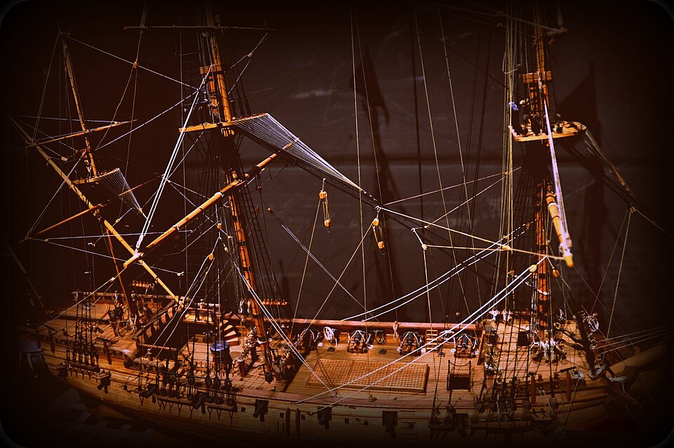 Whydah Gally model replica